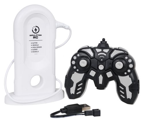 R/C Auto Track Srebrny + Stacja Ładowania na Arena.pl