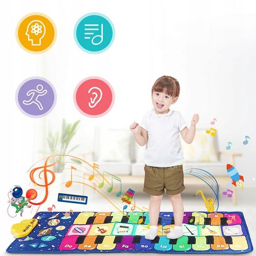 MATA DO PIANINA MUZYCZNA INTERAKTYWNA GRA DO TAŃCA DLA DZIECI PREZENTY DUŻA na Arena.pl