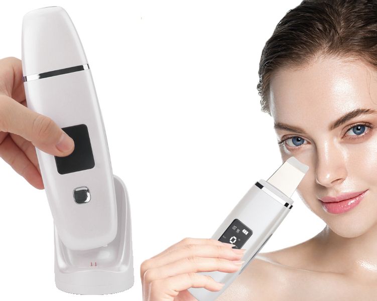 PEELING KAWITACYJNY BEZPRZEWODOWY URZĄDZENIE PILING DO TWARZY 5W1 BIAŁ zdjęcie 4