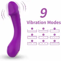 armony g-spot wibrator silikonowy fioletowy 9 trybow wodoodporny