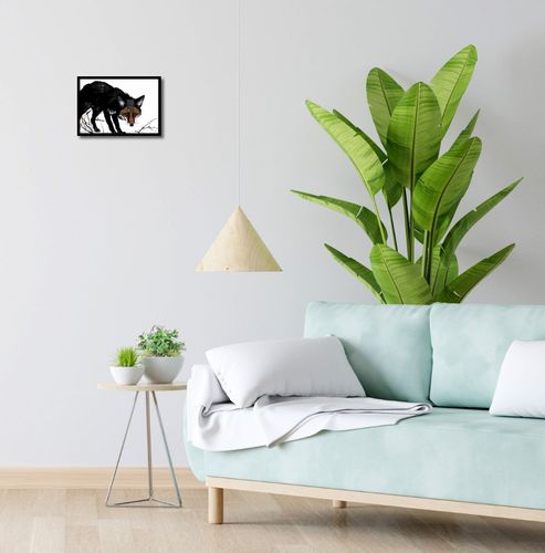 Plakat 29,7x21cm Nieufny Lis na Arena.pl