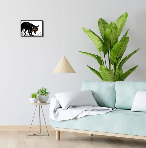 Plakat 29,7x21cm Nieufny Lis zdjęcie 4