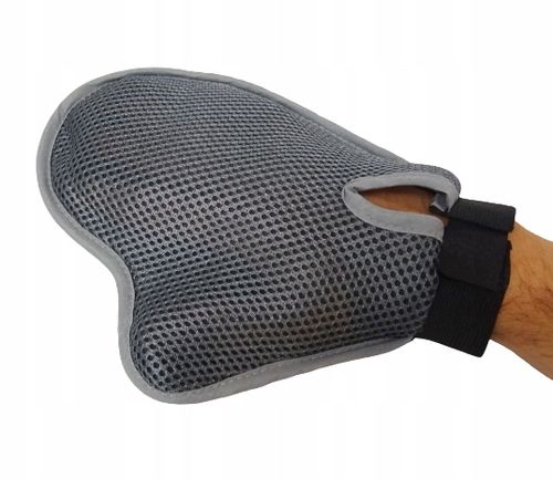 Rękawica SZCZOTKA do czesania sierści psa kota na Arena.pl