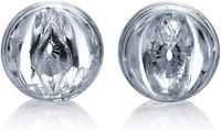transparentny masturbator 2w1 fleshlight quickshot riley reid