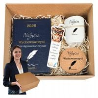 DZIEŃ NAUCZYCIELA PREZENT DLA WYCHOWAWCY PODZIĘKOWANIE BOX PREZENTOWY