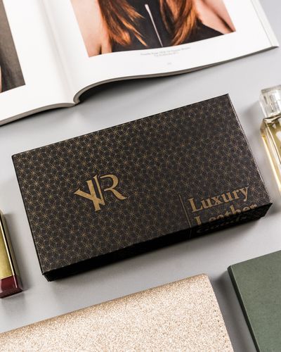 skórzany portfel damski w orientacji poziomej na zatrzask - rovicky na Arena.pl