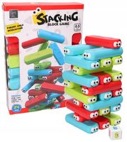 Gra zręcznościowa CHWIEJĄCA WIEŻA HURTOWNIA ZABAWEK BIAŁY 4735