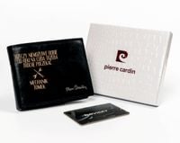Portfel Pierre Cardin z GRAWEREM czarny prezent dla MECHANIKA + dużo wzorów