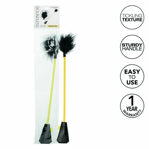 calexotics boundless feather crop - dwustronny model z piorkiem 53,25 cm na Arena.pl