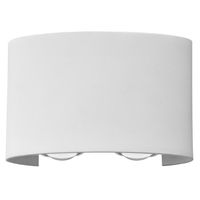 Ogrodowy kinkiet Ortelo OWL-6650-2-WH-3K Italux LED 4W 3000K IP54 biały