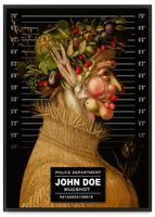 Plakat warzywa john doe 50x70 cm
