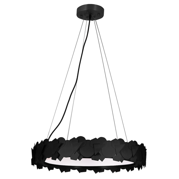 LAMPA WISZĄCA SOHO BLACK 24W LED zdjęcie 2