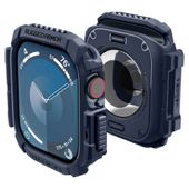Etui Spigen Rugged Armor TPU Karbon DO Apple Watch 10 (46mm) Granatowy