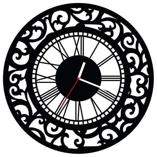 ZEGAR ŚCIENNY RETRO 58cm XXL 18.11 na Arena.pl