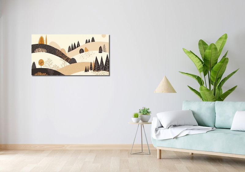 Obraz 100x50cm Jesień w Wzgórzach zdjęcie 2