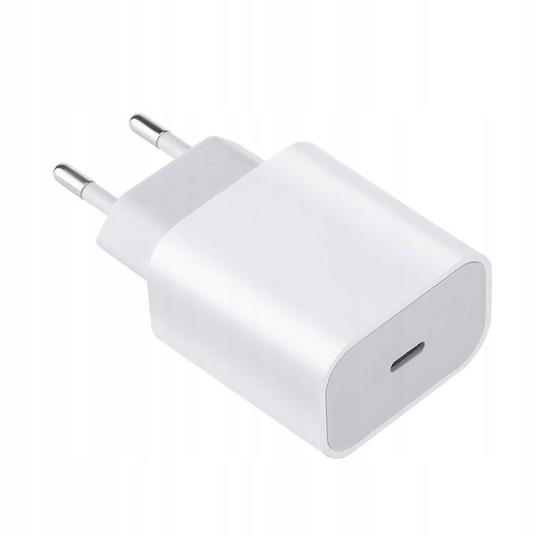 SZYBKA ŁADOWARKA DO IPHONE KOSTKA 20W + KABEL 1M / USB-C - IPHONE LIGHTING zdjęcie 6