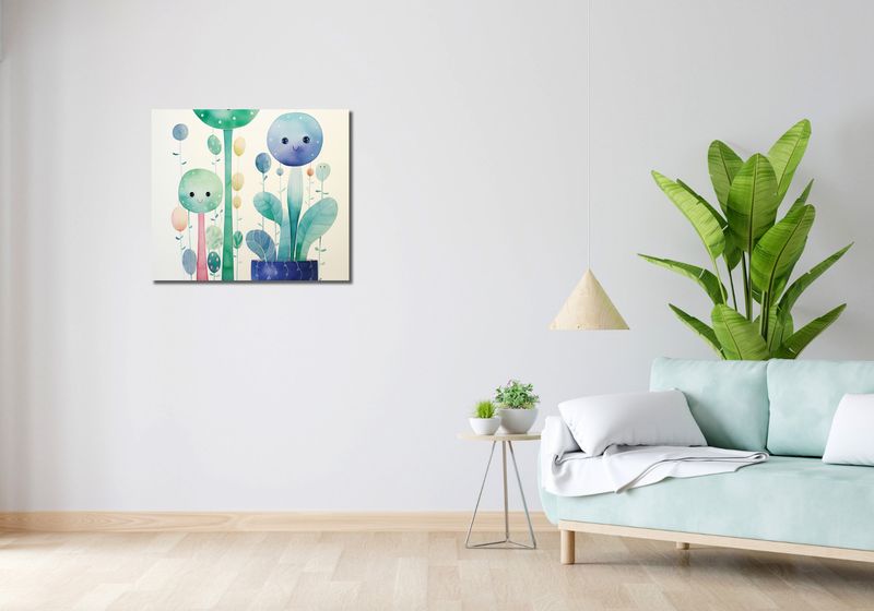 Obraz 70x60cm Uśmiechnięte Galaktyki zdjęcie 2