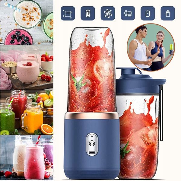 MINI BLENDER DO SMOOTHIE FRESH JUICE O POJEMNOŚCI 400ML, ŁADOWANY PRZEZ USB zdjęcie 1