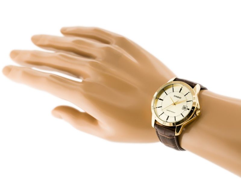 ZEGAREK MĘSKI CASIO MTP-V004GL 9A (zd046c) + BOX zdjęcie 5