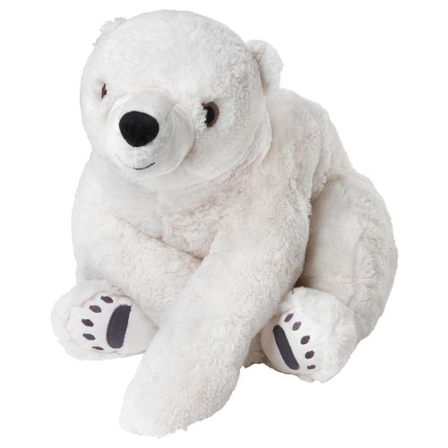 IKEA SNUTTIG Pluszak, miś polarny, biały - 74cm na Arena.pl
