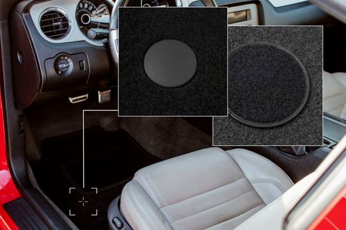 Dywaniki welurowe przód BMW 3 E93 Cabrio 2004-2011 czarne na Arena.pl