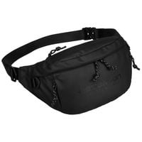 duża nerka męska z materiału syntetycznego w czarnym kolorze - peterson