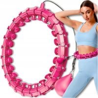 HULA HOP Z OBCIĄŻENIEM Odchudzające Obciążnikiem Smart z Wypustkami HULAHOP