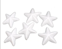 gwiazdki styropianowe 6szt. 7,5cm | AS-580