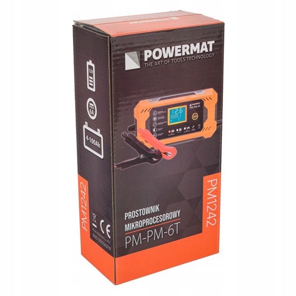 Prostownik mikroprocesorowy 6V 12V 6A zdjęcie 7