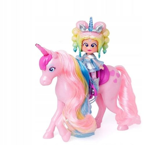 Kookyloos Tęczowy Jednorożec Różowy Konik Lalka Laleczka Iris na Arena.pl