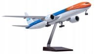 MODEL SAMOLOTU KLM Royal Dutch Boeing 777 KOLEKCJONERSKA REPLIKA 47CM 1:157
