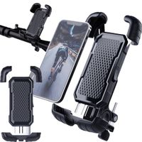 Anty-wstrząsowy uchwyt rowerowy na telefon do telefonu motor kierownicę