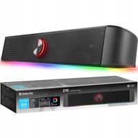 2 x SOUNDBAR GŁOŚNIKI KOMPUTEROWE 2.0 BLUETOOTH DO KOMPUTERA TV LAPTOPA PC