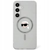 Etui Karl Lagerfeld Button Karl Head Printed Logo MagSafe do Samsung G