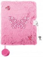 PAMIĘTNIK Z KŁÓDKĄ WŁOCH. A5/96K SHINY BUTTERFLY