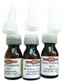 ZESTAW 3 PROBIERCZYCH CIECZY DO BADANIA ZŁOTA