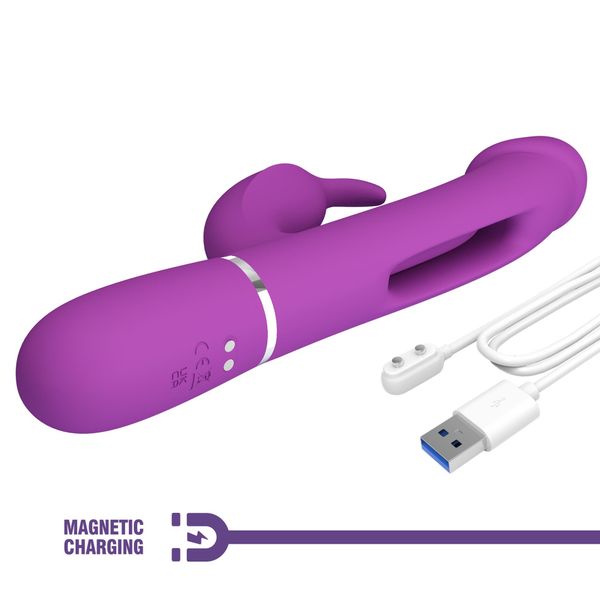 Pretty Love - Kampas Purple, 7 Vibration Functions 4 Licking Settings zdjęcie 11