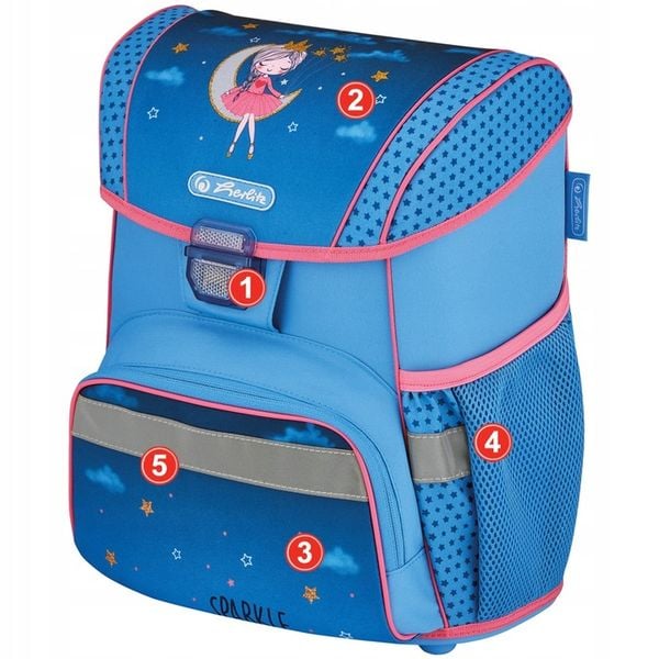 TORNISTER SZKOLNY HERLITZ LOOP PLUS MOON LADY zdjęcie 12