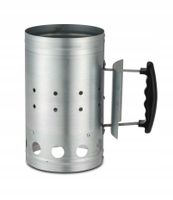 NAVA komin do podpalania wegla brikietu drzewa do grilla 16 cm BBQ Guru