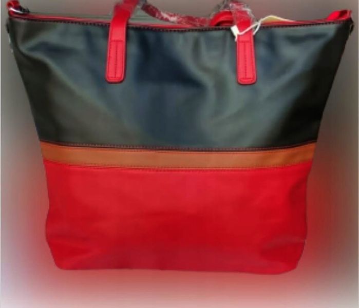 Torebka damska EKO SKÓRA pojemna pomieści A4 długi pasek w komplecie zdjęcie 2