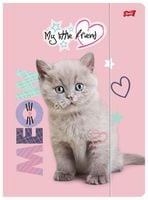 TECZKA Z GUMKĄ A4 MY LITTLE FRIEND FLUFFY KITTY ST.MAJEWSKI