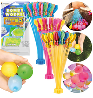 100x ZABAWKA WODNA BALONY NA WODĘ BOMBY WODNE Z NAPEŁNIACZEM MIX 111szt