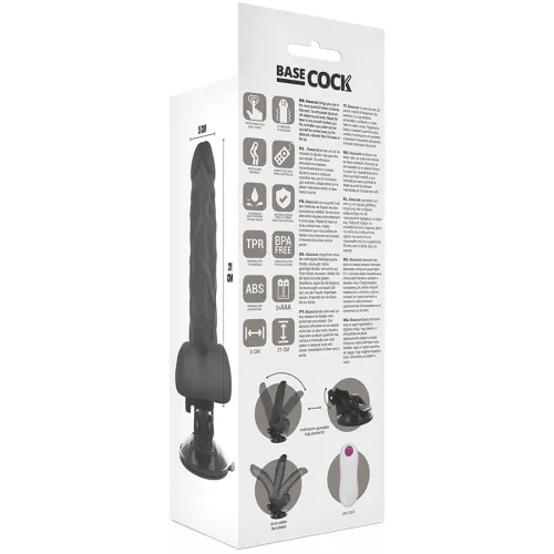 basecock model remote flex czarny 21cm - system przegubowy, pilot na Arena.pl
