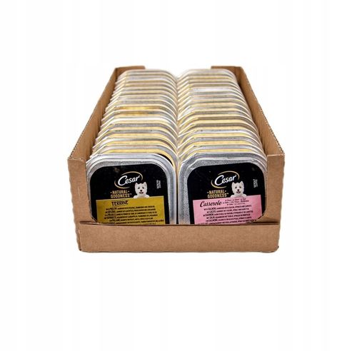 Karma Mokra dla Psa Cesar Natural Goodness mix smaków 34 szt x 100g na Arena.pl