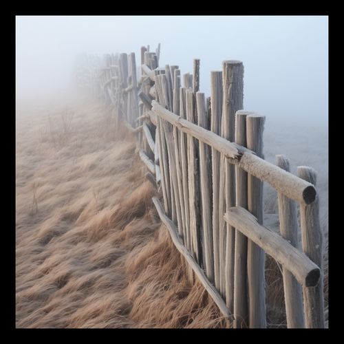 Plakat 20x20cm Mgła nad Wydmami na Arena.pl