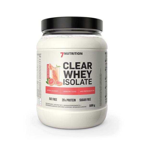 7Nutrition - Clear Whey Isolate 500 g - różowy grejpfrut zdjęcie 1