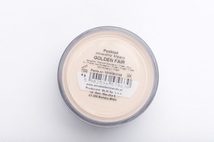Annabelle Minerals Podkład kryjący Golden Fair 4g zdjęcie 12