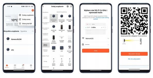 OBROTOWA KAMERA ZEWNĘTRZNA WIFI IP 2MP+2MPx WQHD ŚLEDZENIE AUDIO TUYA SMART na Arena.pl