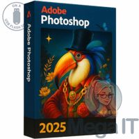 Photoshop 2025 -  Licencja Wieczysta (LifeTime) - Windows - Użytkownik Indywidualny - BOX (USB)
