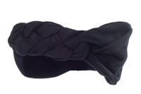 Jamiks ZENA szeroka opaska dla dziewczynki boho czarna 50-52